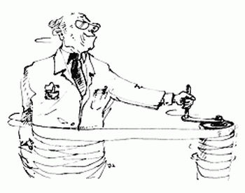 Cartoon Medische Professionals